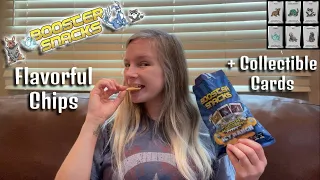 Booster Snacks - Flavorful Chips + Collectible Cards