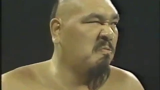 WWF Killer Khan vs Macho Man December 1987