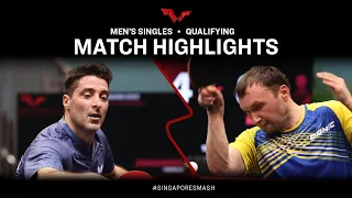 Panagiotis Gionis vs Yaroslav Zhumudenko | MS Qual | Singapore Smash 2023