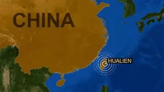 Magnitude-6.4 quake hits eastern waters of Taiwan