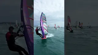 1400 Windsurfers at the Defi Wind - #shorts