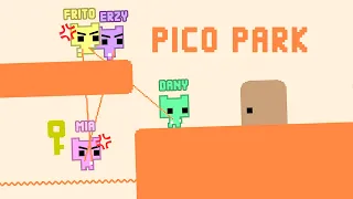 Este juego kawaii puso al límite nuestra paciencia 😠💔 #TeamGritón en PICO PARK