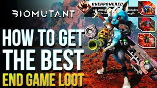 Biomutant - How To Find Best End Game Loot, Weapon Parts & LEVEL Up Fast! (Biomutant Best Farm)