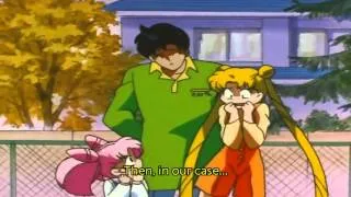 ♥~Mamoru, Usagi And ChibiUsa Funny Moments! [HD]~♥