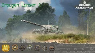 WOT PS4. Draugen Lansen C [Ace Tanker, 2603 Pure Exp., 6199 DMG]