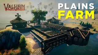 Valheim - Plains Farm Timelapse Build