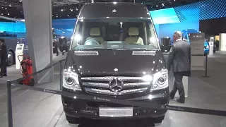 Mercedes-Benz Sprinter 519 CDI VIP Shuttle Senzati Bus (2017) Exterior and Interior