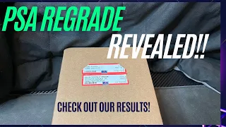PSA regrade revealed!  Come check out our results!