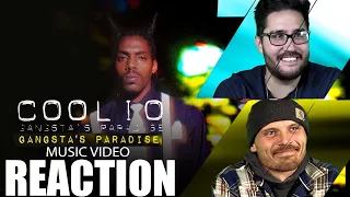 My friend has NEVER heard Coolio Gangsta's Paradise!! | MUSIC VIDEO REACTION!!