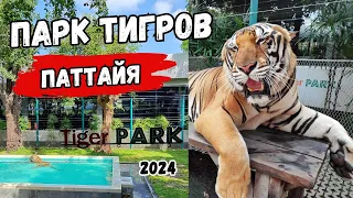 Парк Тигров в Паттайя 2024 (Влог Жизнь в Таиланде) Tiger Park 2024