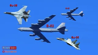 Russia-US Tension: Russian Su-35 intercepts two US B-52 nuclear bombers