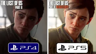 The Last of Us 2 Remastered PS4 vs PS5 Graphics Comparison