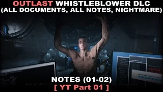 Outlast: Whistleblower DLC Walkthrough part 1 (All documents, All notes, Nightmare, No commentary ✔)