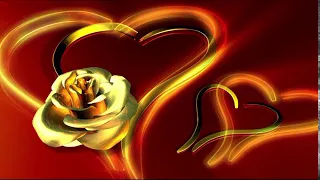 футаж сердечки роза коричневое