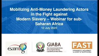 Webinar: Mobilizing Anti Money Laundering Actors in the Fight Against Modern Slavery