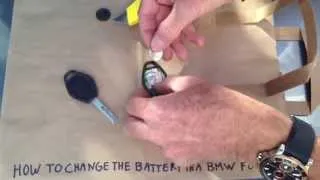 How to replace BMW Key Battery
