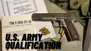 How to Shoot the U.S. Army 1911 Pistol Qualification