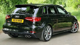 2018 Audi S3 Sportback Black Edition S- Tronic 8V - Spec & Condition Review - How everything works