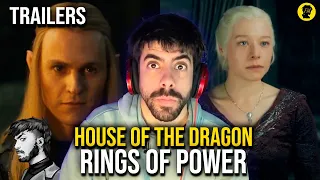 TRAILER DE HOUSE OF THE DRAGON Y RINGS OF POWER EL MISMO DÍA | FATTYPODCAST #15