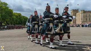 2 SCOTS Assaye Colour Parade