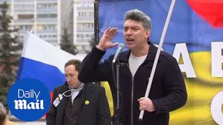Nemtsov gives impassioned anti-Putin speech before death - Daily Mail