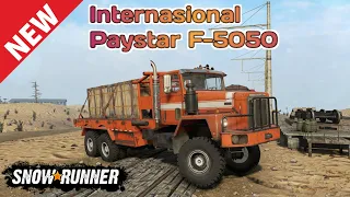 New Truck Internasional Paystar F-5050 In SnowRunner Season 10 @TIKUS19