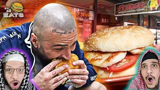 Arab Muslim Brothers React To Sydney's BEST Chicken BURGERS - It's All Eats