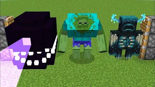wither storm + mutant zombie + warden = ???