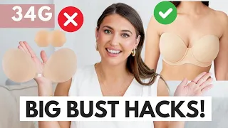 14+ Hacks For Big Busts! How to Style Larger Busts 🍒