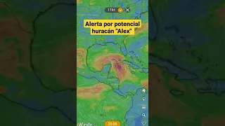 ALERTA POR POTENCIAL HURACÁN "ALEX" EN FLORIDA Y CUBA