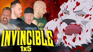 Battle Beast is no Joke!!! First time watching Invincible 1X5 reaction