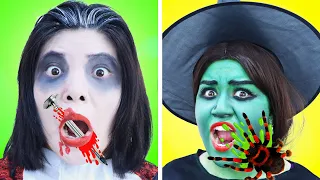 6 CRAZY HALLOWEEN PRANKS | FUN DIY TRICK OR TREAT HALLOWEEN PRANK WARS BY CRAFTY HACKS