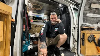 Felt Like I Needed Someone To Talk Too. INSIDE THE VAN