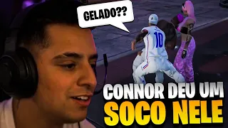 CONNOR TROLANDO O PESSOAL NA PRAÇA! O CARA TOMOU SOCO DE GRAÇA! GTA RP