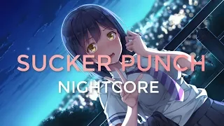 ღ Nightcore - Sucker Punch with lyrics by Sigrid