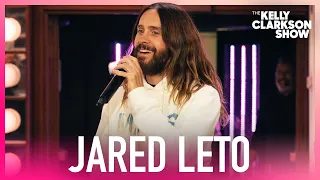 Jared Leto Crashes The Kelly Clarkson Show After Climbing The Empire State Building