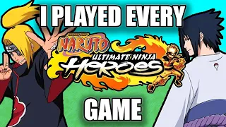 I Played EVERY Naruto: Ultimate Ninja HEROES Game In 2022