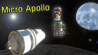 Apollo, but everything is tiny (Or: "Low Tech Apollo") - KSP 🚀