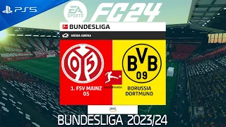 FC 24 Mainz vs Borussia Dortmund | Bundesliga 2024 | PS5