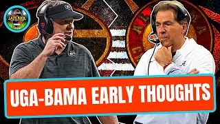 Alabama vs UGA - National Championship Early Thoughts (Late Kick Cut)