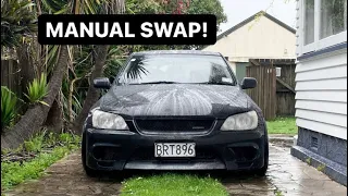Manual Swapping My GFs 3SGE Altezza!