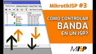 COMO CONTROLAR ANCHO DE BANDA CON SIMPLE QUEUE E IP ESTATICA | WARLEY GOES