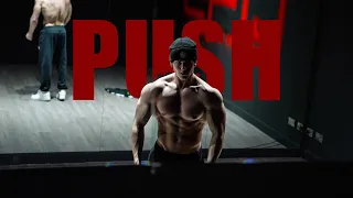 New Years day Vlog  Push session + Bench PR