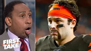 Sam Darnold will be better than Baker Mayfield - Stephen A. | First Take