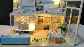 DIY Miniature dollhouse kit (Poetic life Part 2)