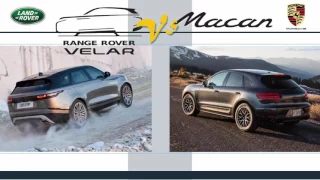 Range Rover Velar vs Porsche Macan S