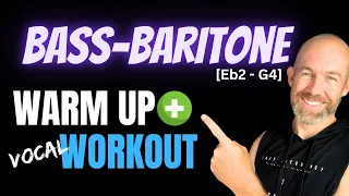 BASS-BARITONE Vocal Exercises [Daily WARM UP + Workout]