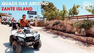 Quads Day Out Around Zante Island (PORTA ROXA, SHIPWRECK & MORE!)