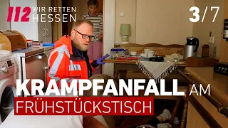 Krampfanfall am Frühstückstisch | 112 Wir retten Hessen! | Remix 3/7