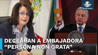 Embajadora mexicana en Ecuador es declarada 'persona non grata' por comentarios de AMLO